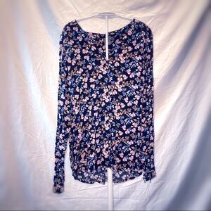 ICHI floral blouse size medium